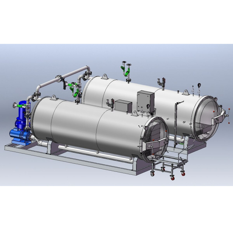 雙鍋并聯式殺菌鍋